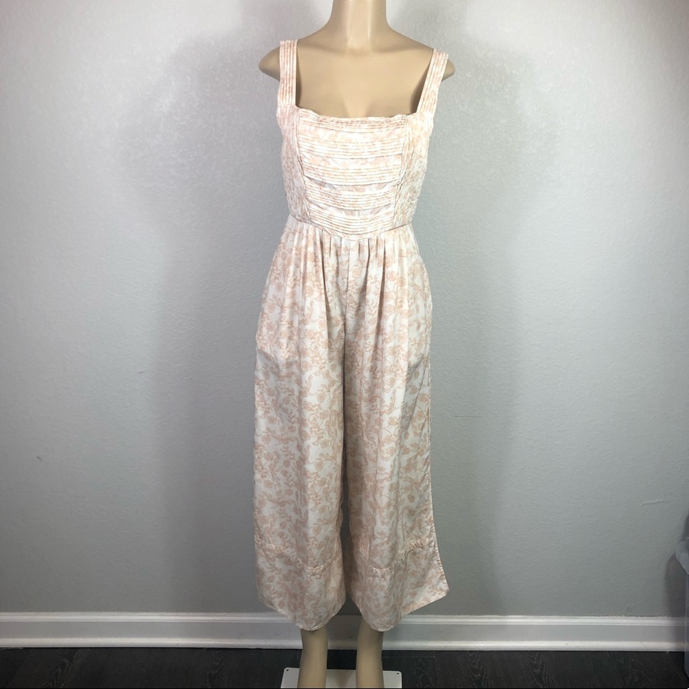 Anthropologie Sancia Floral Jumpsuit